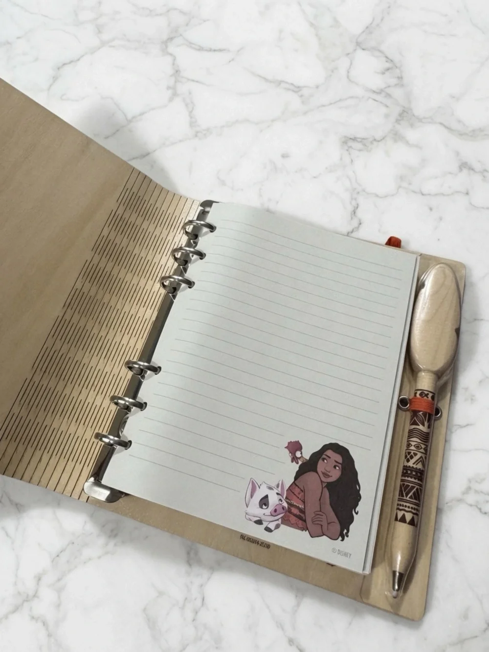 Disney Moana Journal/Notebook with Pen